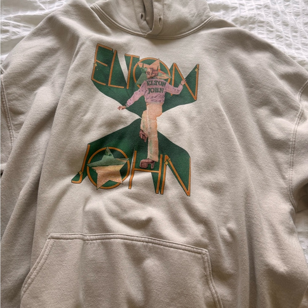 Elton John Graphic Hoodie